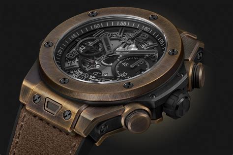 hublot unico bronze